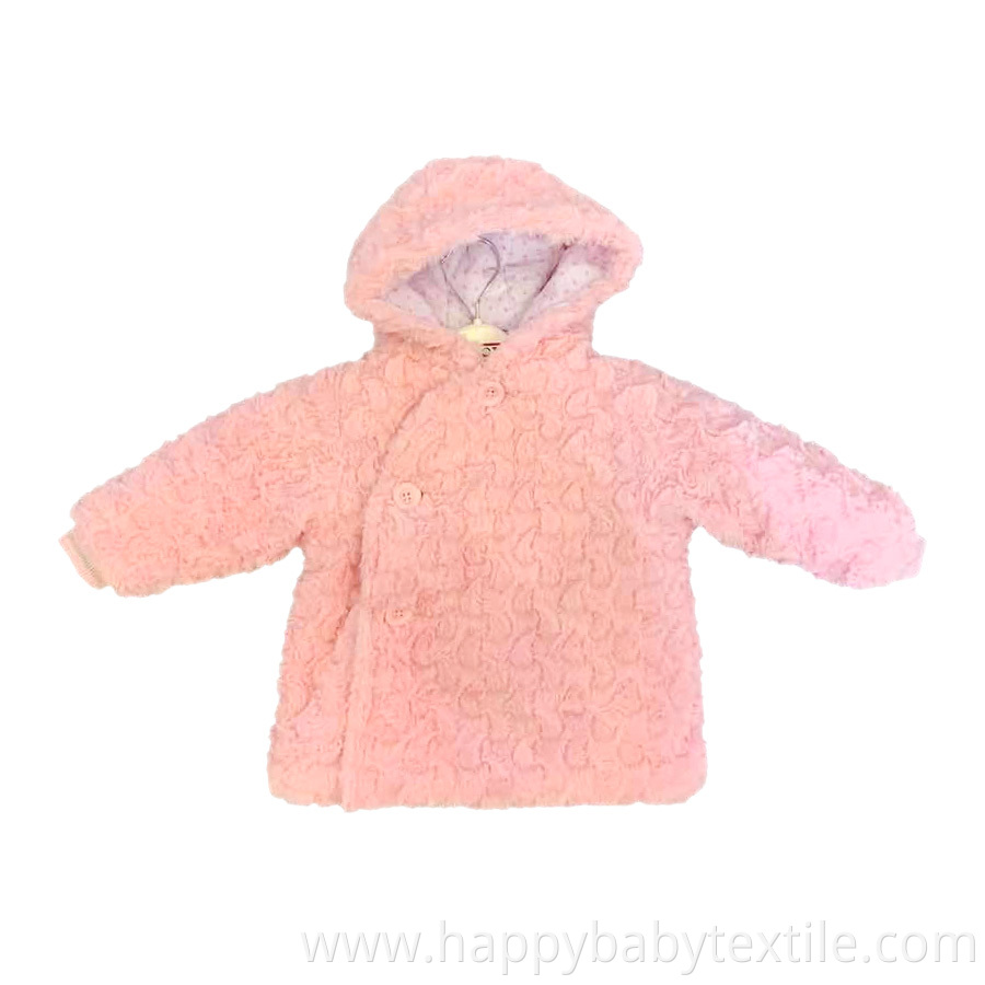 100% polyester winter baby jacket